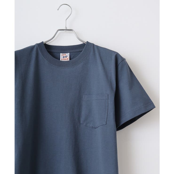 デニム | CROSS & STITCH マックスウエイトポケットTシャツ | TRUSS