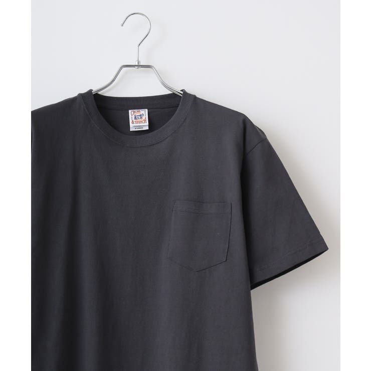 スミクロ | CROSS & STITCH マックスウエイトポケットTシャツ | TRUSS