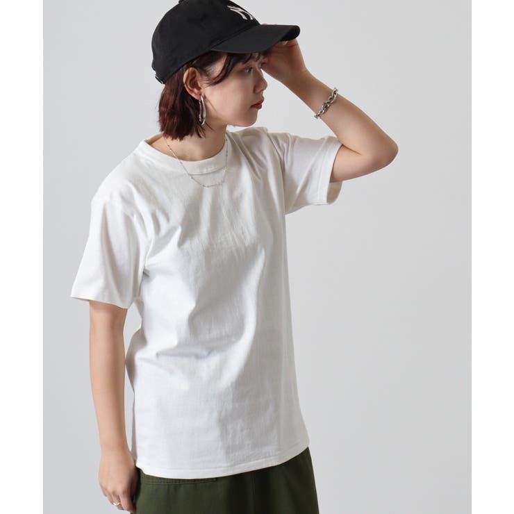 CROSS & STITCH マックスウエイトバインダーネックTシャツ | TRUSS | 詳細画像6 