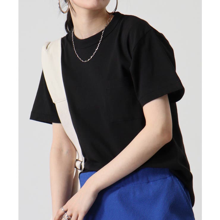 CROSS & STITCH バインダーネックポケットTシャツ | TRUSS | 詳細画像11 