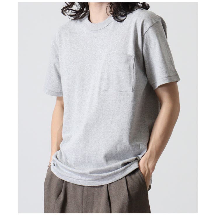 CROSS & STITCH バインダーネックポケットTシャツ | TRUSS | 詳細画像14 