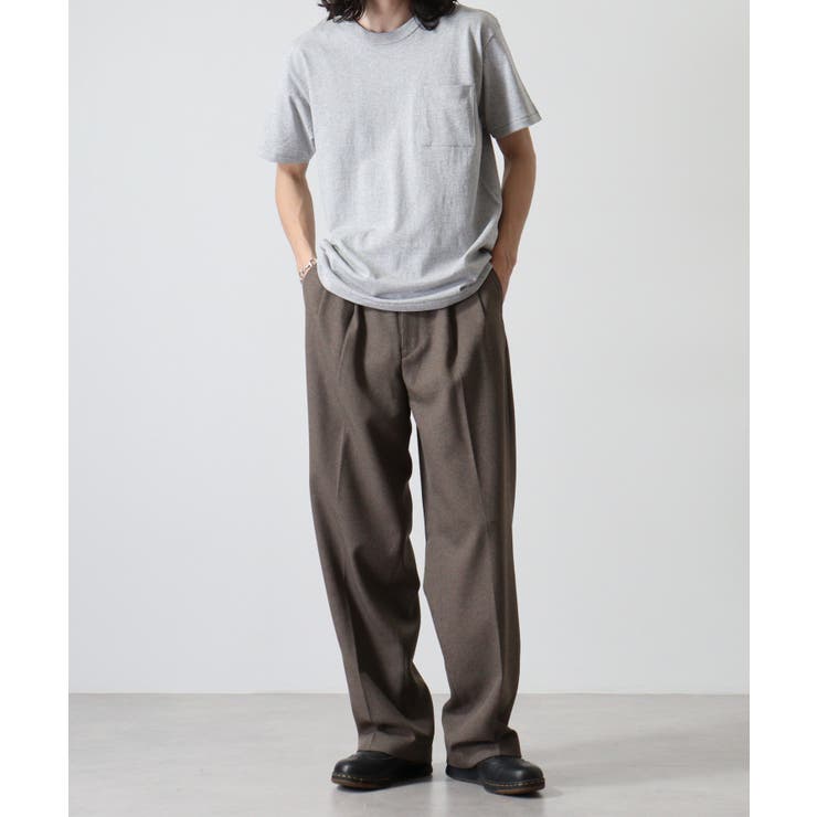 CROSS & STITCH バインダーネックポケットTシャツ | TRUSS | 詳細画像16 