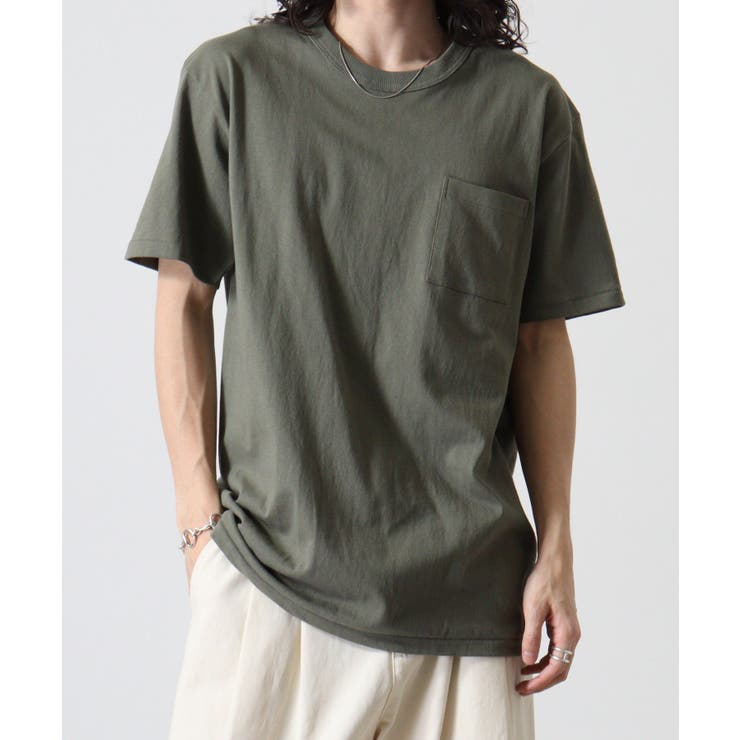 CROSS & STITCH バインダーネックポケットTシャツ | TRUSS | 詳細画像24 