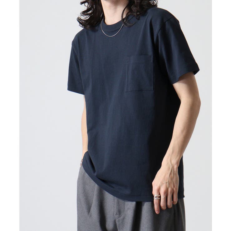CROSS & STITCH バインダーネックポケットTシャツ | TRUSS | 詳細画像25 