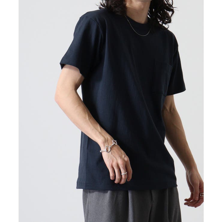 CROSS & STITCH バインダーネックポケットTシャツ | TRUSS | 詳細画像27 