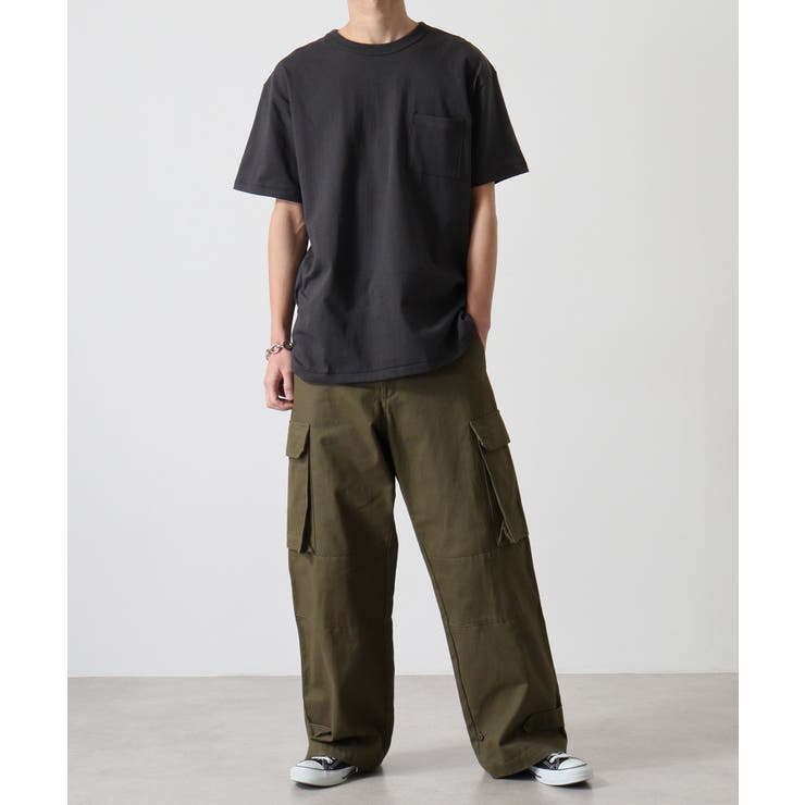 CROSS & STITCH バインダーネックポケットTシャツ | TRUSS | 詳細画像31 