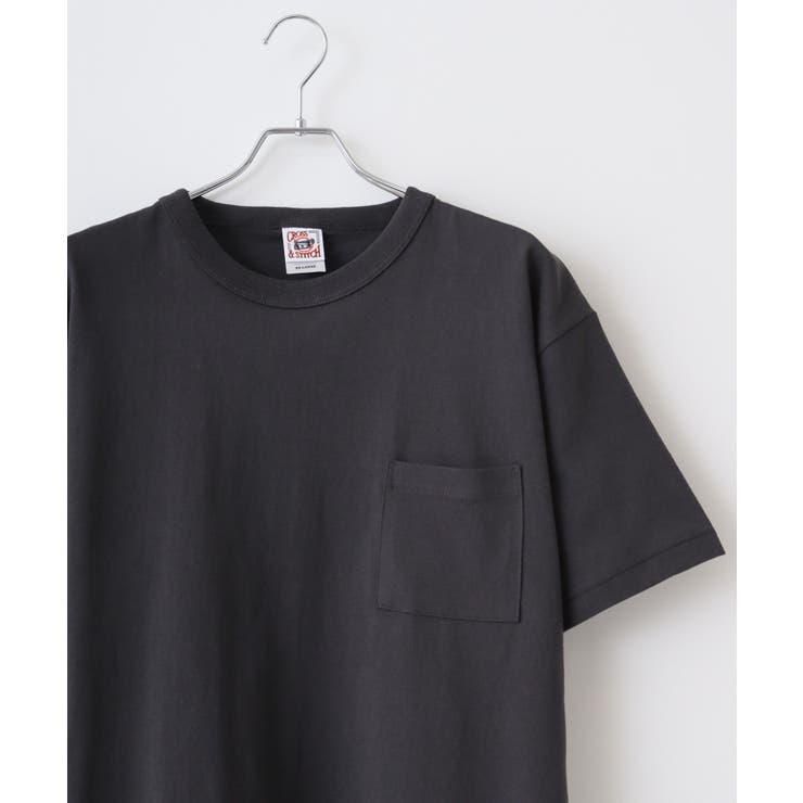 スミクロ | CROSS & STITCH バインダーネックポケットTシャツ | TRUSS