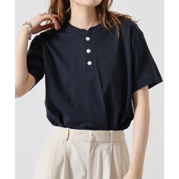 CROSS & STITCH マックスウェイト ヘンリーネック半袖Tシャツ | TRUSS | 詳細画像35 