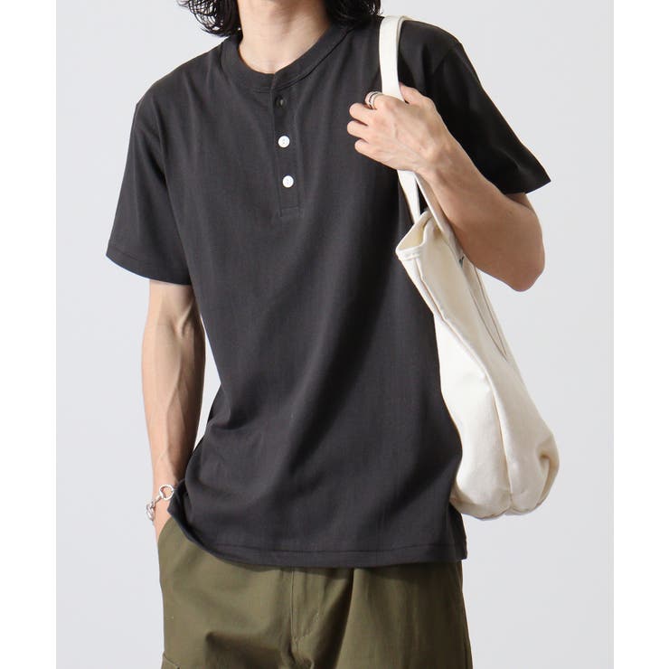 CROSS & STITCH マックスウェイト ヘンリーネック半袖Tシャツ | TRUSS | 詳細画像50 