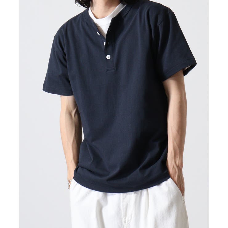 CROSS & STITCH マックスウェイト ヘンリーネック半袖Tシャツ | TRUSS | 詳細画像58 