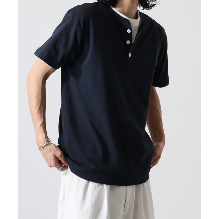 CROSS & STITCH マックスウェイト ヘンリーネック半袖Tシャツ | TRUSS | 詳細画像62 