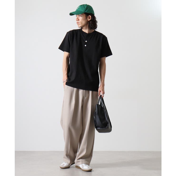 CROSS & STITCH マックスウェイト ヘンリーネック半袖Tシャツ | TRUSS | 詳細画像75 