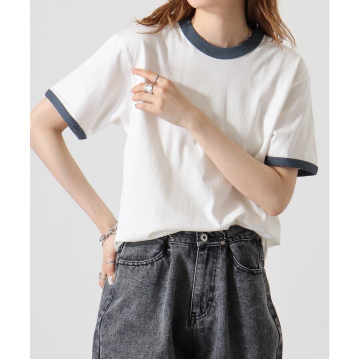 CROSS & STITCH マックスウェイト 半袖 リンガーTシャツ | TRUSS | 詳細画像24 