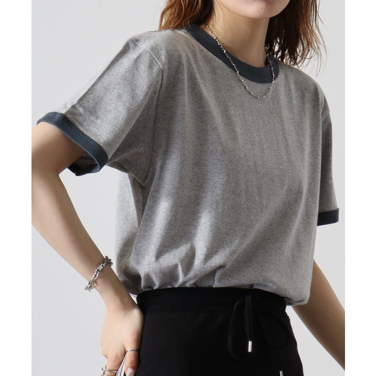 CROSS & STITCH マックスウェイト 半袖 リンガーTシャツ | TRUSS | 詳細画像34 