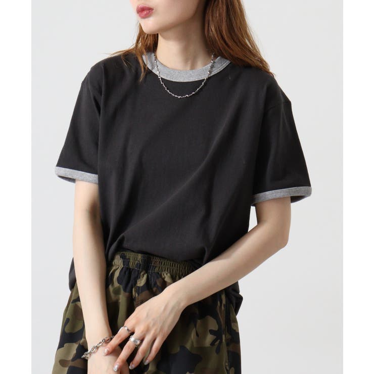 CROSS & STITCH マックスウェイト 半袖 リンガーTシャツ | TRUSS | 詳細画像41 