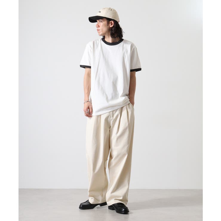 CROSS & STITCH マックスウェイト 半袖 リンガーTシャツ | TRUSS | 詳細画像83 