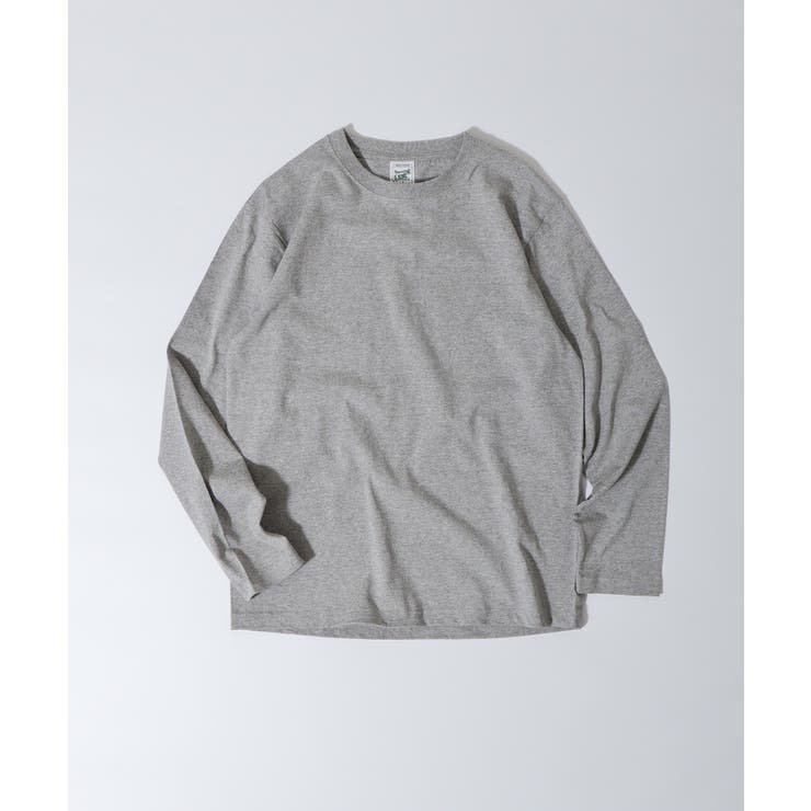ヘザ-グレ- | CROSS & STITCH マックスウェイトロングスリーブTシャツ | TRUSS