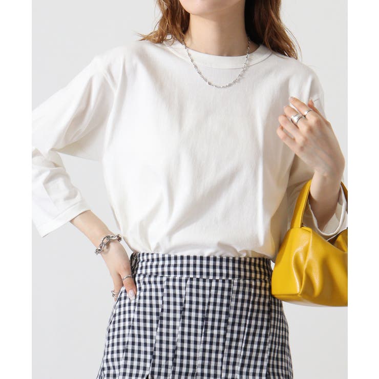 CROSS & STITCH 3/4スリーブ ベースボールTシャツ | TRUSS | 詳細画像3 