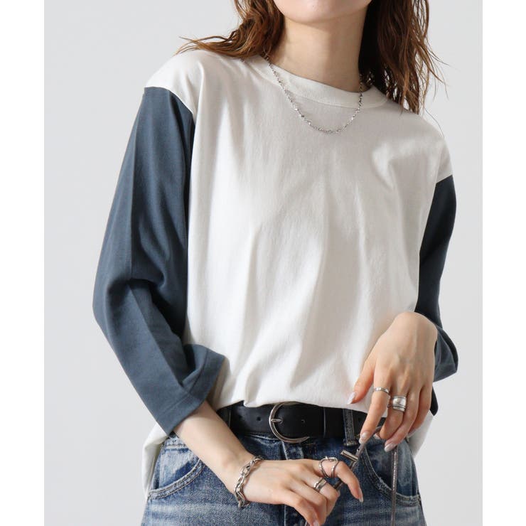 CROSS & STITCH 3/4スリーブ ベースボールTシャツ | TRUSS | 詳細画像40 