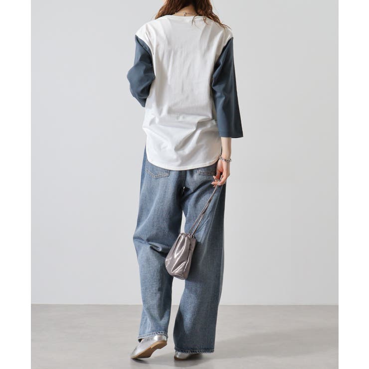 CROSS & STITCH 3/4スリーブ ベースボールTシャツ | TRUSS | 詳細画像43 