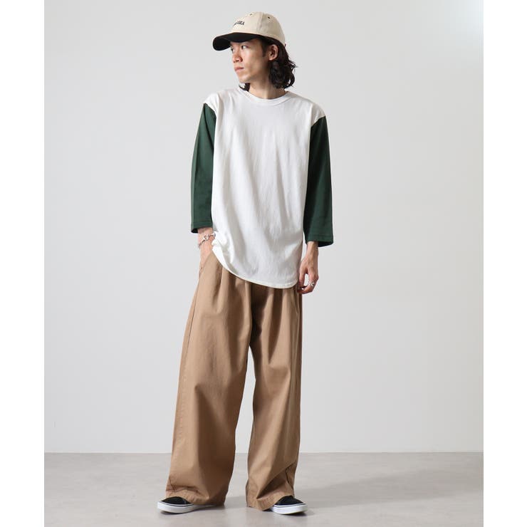 CROSS & STITCH 3/4スリーブ ベースボールTシャツ | TRUSS | 詳細画像82 