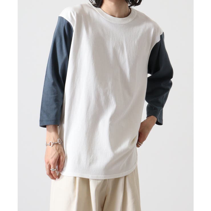 CROSS & STITCH 3/4スリーブ ベースボールTシャツ | TRUSS | 詳細画像84 