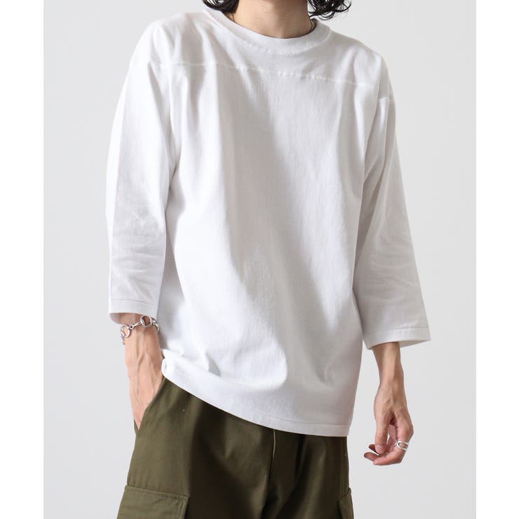 CROSS & STITCH オープンエンド フットボール 七分袖Tシャツ | TRUSS | 詳細画像23 