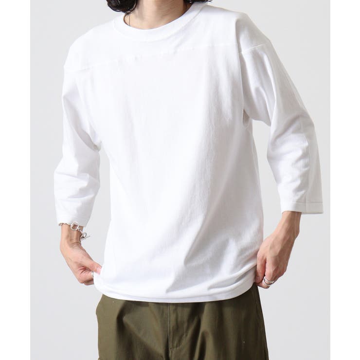 CROSS & STITCH オープンエンド フットボール 七分袖Tシャツ | TRUSS | 詳細画像24 