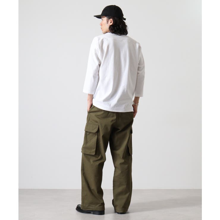 CROSS & STITCH オープンエンド フットボール 七分袖Tシャツ | TRUSS | 詳細画像28 