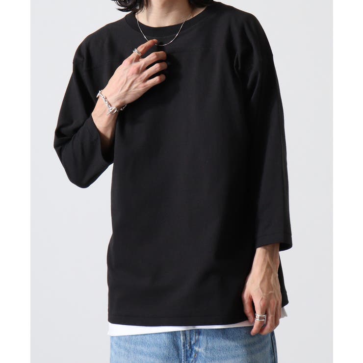 CROSS & STITCH オープンエンド フットボール 七分袖Tシャツ | TRUSS | 詳細画像29 