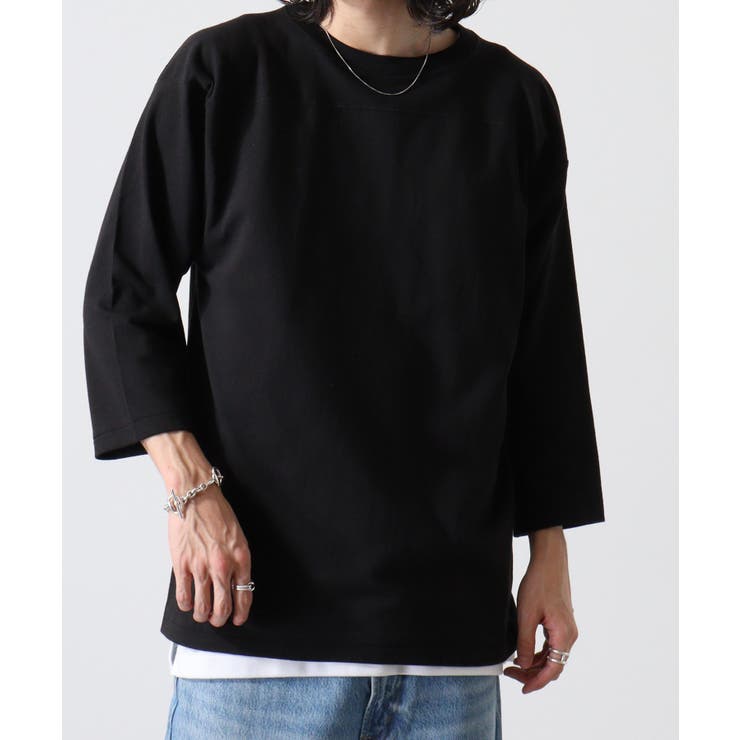 CROSS & STITCH オープンエンド フットボール 七分袖Tシャツ | TRUSS | 詳細画像30 