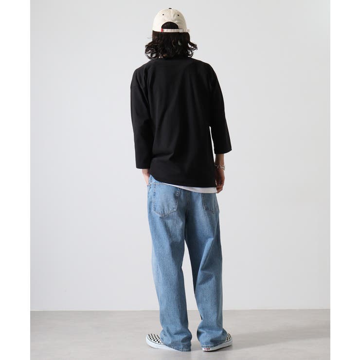 CROSS & STITCH オープンエンド フットボール 七分袖Tシャツ | TRUSS | 詳細画像34 