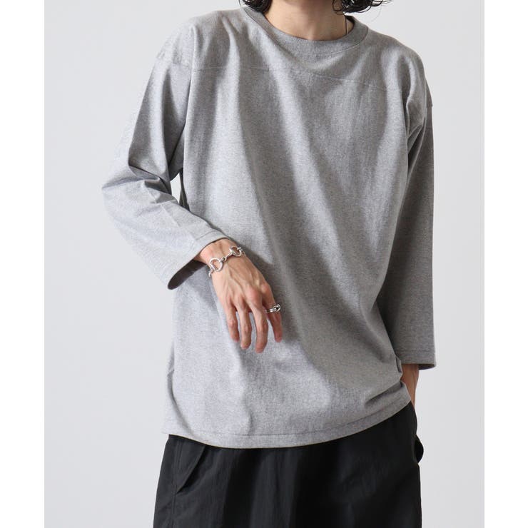 CROSS & STITCH オープンエンド フットボール 七分袖Tシャツ | TRUSS | 詳細画像37 