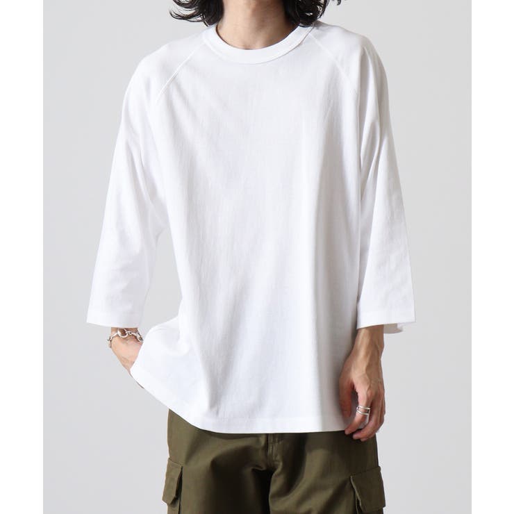 CROSS & STITCH リラックスフィット ラグランTシャツ | TRUSS | 詳細画像25 