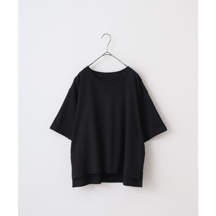 ディープブラック | CROSS & STITCH OEウィメンズオーバーTシャツ | TRUSS