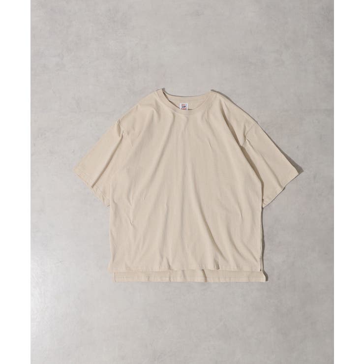 スト-ン | CROSS & STITCH マックスウェイト オーバーサイズ 半袖 Tシャツ | TRUSS