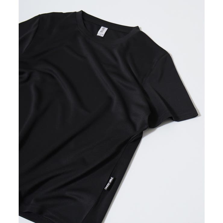 ブラック | TRUSS SUSTAINABLE リサイクルポリエステルTシャツ | TRUSS