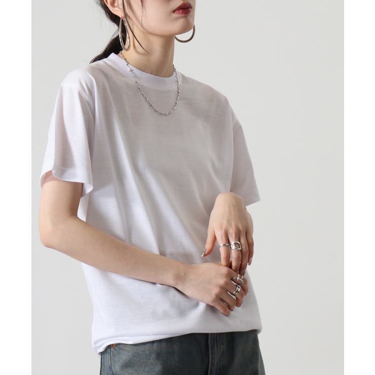 TRUSS リサイクルポリ天竺Tシャツ | TRUSS | 詳細画像2 
