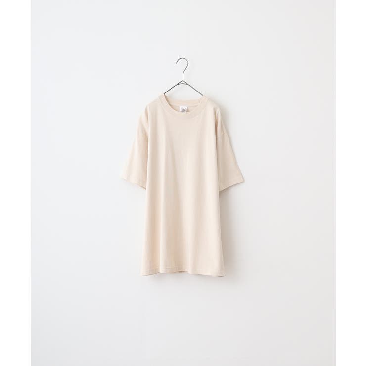 Pナチュラル | CROSS & STITCH 6.2オンス ピグメント 半袖 Ｔシャツ | TRUSS