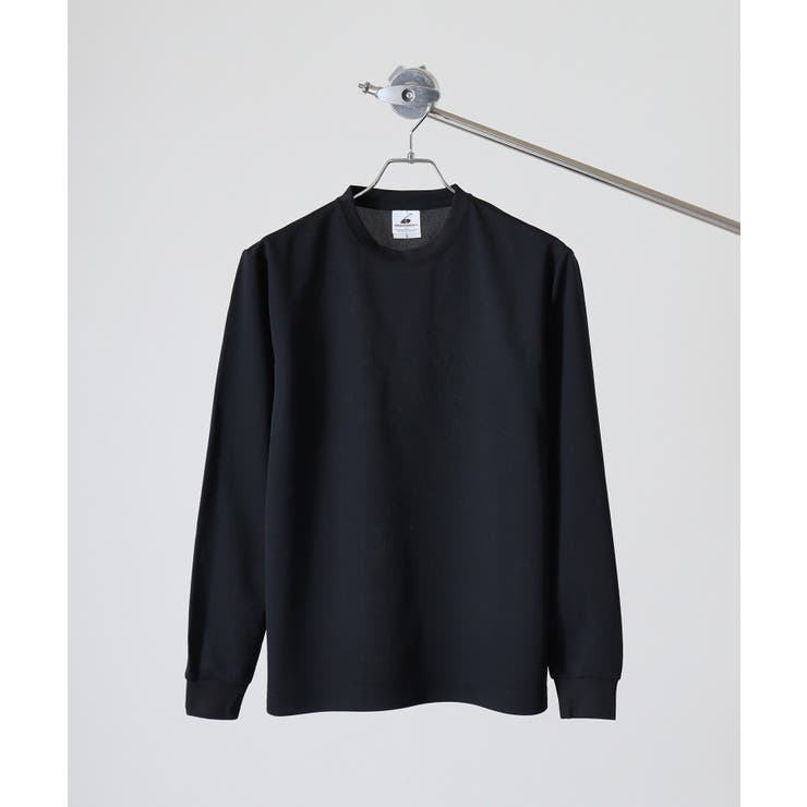 ブラック | BEES BEAM ファイバードライロングスリーブTシャツ | TRUSS