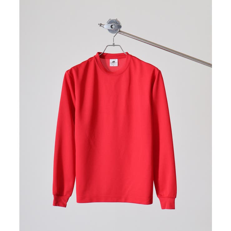 レッド | BEES BEAM ファイバードライロングスリーブTシャツ | TRUSS