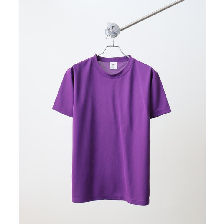 パープル | BEES BEAM ファイバードライTシャツ | TRUSS