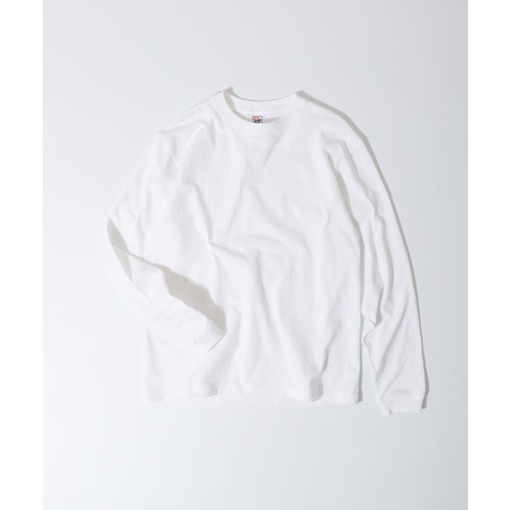ホワイト | CROSS & STITCH マックスウェイトロングスリーブTシャツ | TRUSS