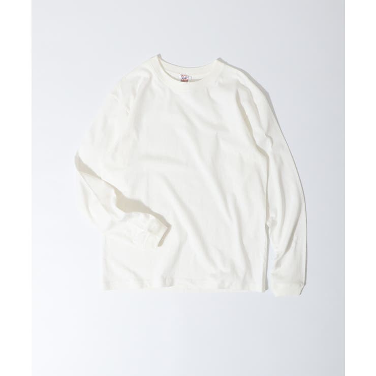 ナチュラル | CROSS & STITCH マックスウェイトロングスリーブTシャツ | TRUSS