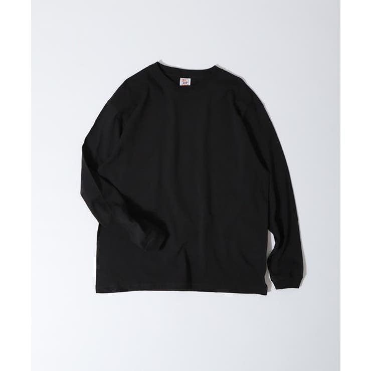 ブラック | CROSS & STITCH マックスウェイトロングスリーブTシャツ | TRUSS