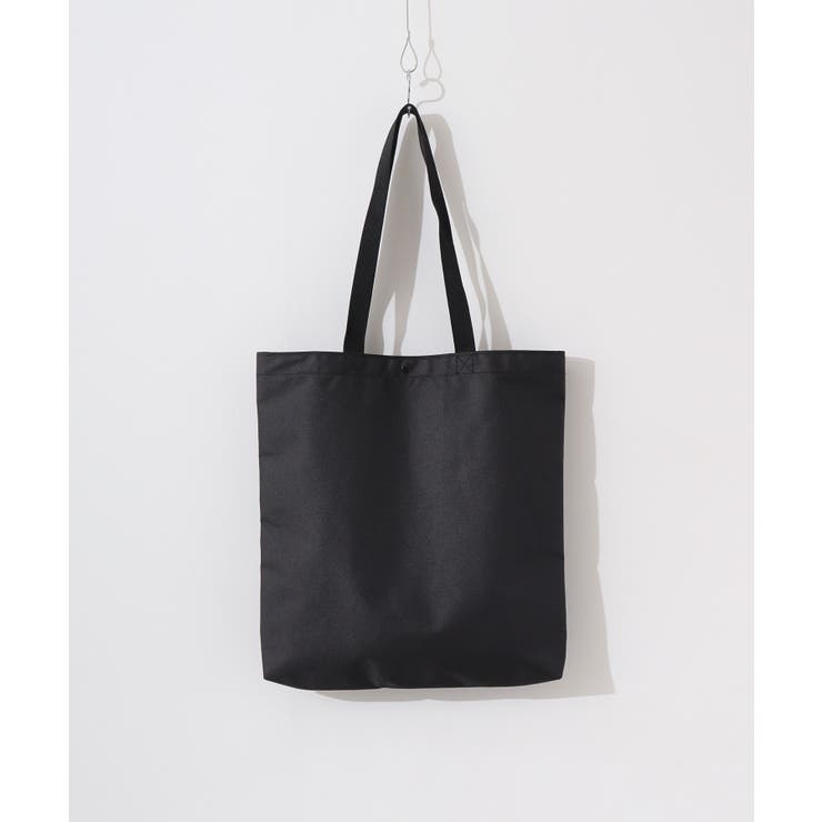 ブラック | TRUSS SUSTAINABLE リサイクルポリエステルB4トートバッグ | TRUSS