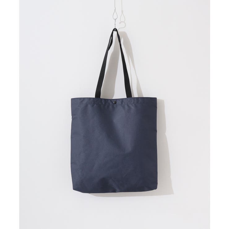ネイビ- | TRUSS SUSTAINABLE リサイクルポリエステルB4トートバッグ | TRUSS