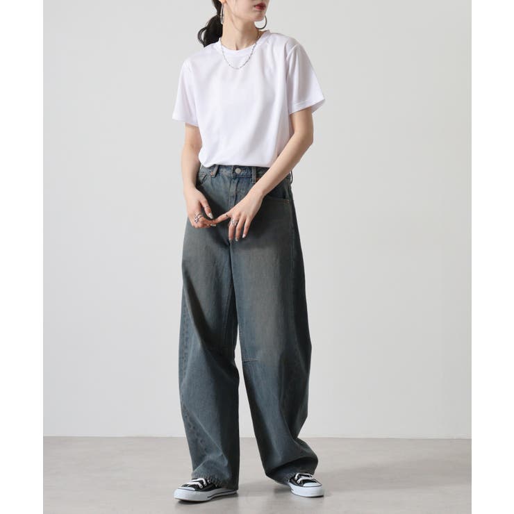 TRUSS SUSTAINABLE リサイクルポリエステルTシャツ | TRUSS | 詳細画像6 