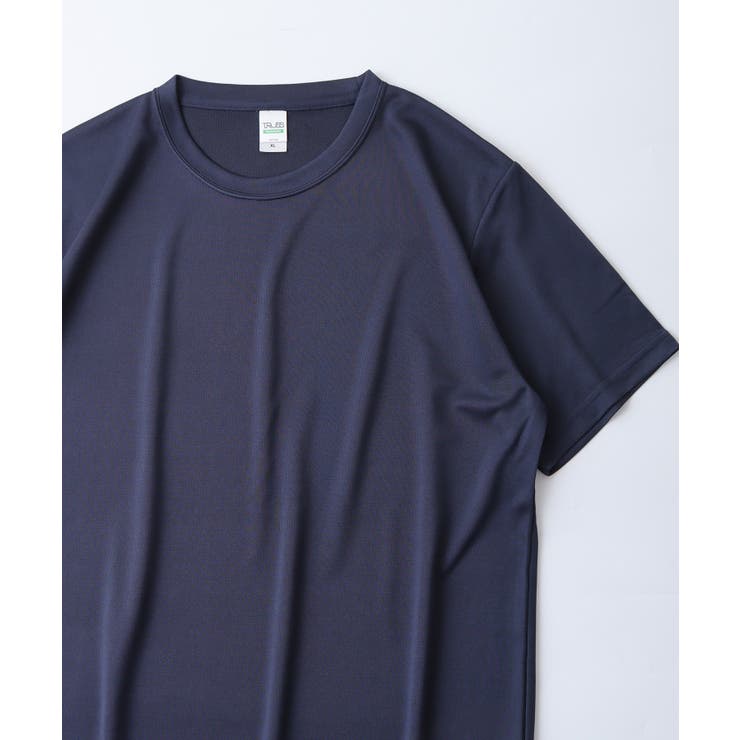 ネイビ- | TRUSS SUSTAINABLE リサイクルポリエステルTシャツ | TRUSS