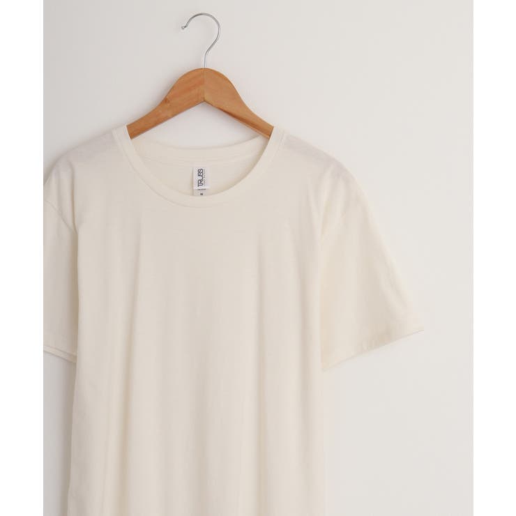 オフホワイト | TRUSS スリムフィットTシャツ | TRUSS